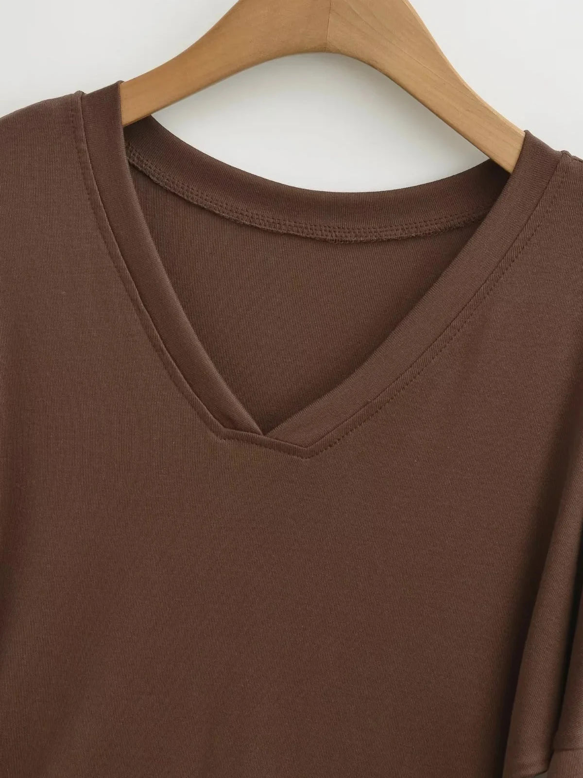 חולצת וי אוברסייז רכה במיוחד