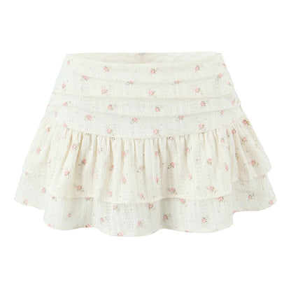 Aesthetic layered skirt