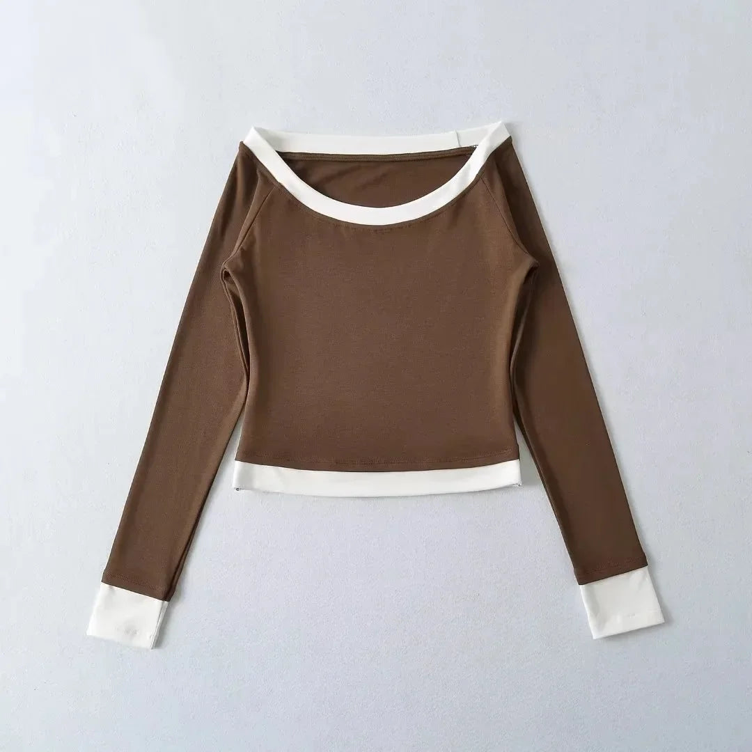 Long shirt like two layers