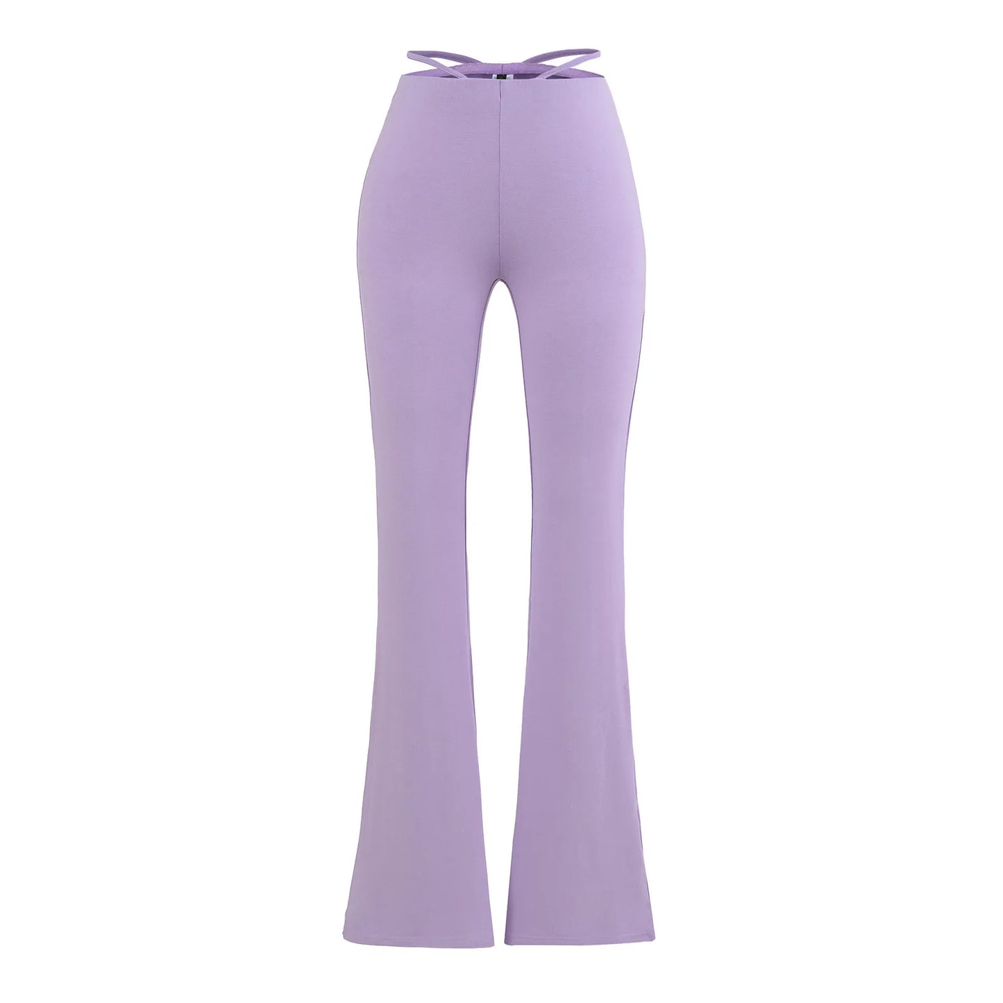 Expanding tights with elastic waist