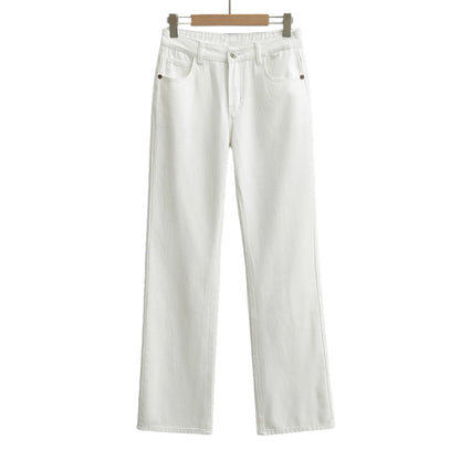Basic straight jeans
