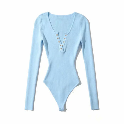 Bodysuit and buttons