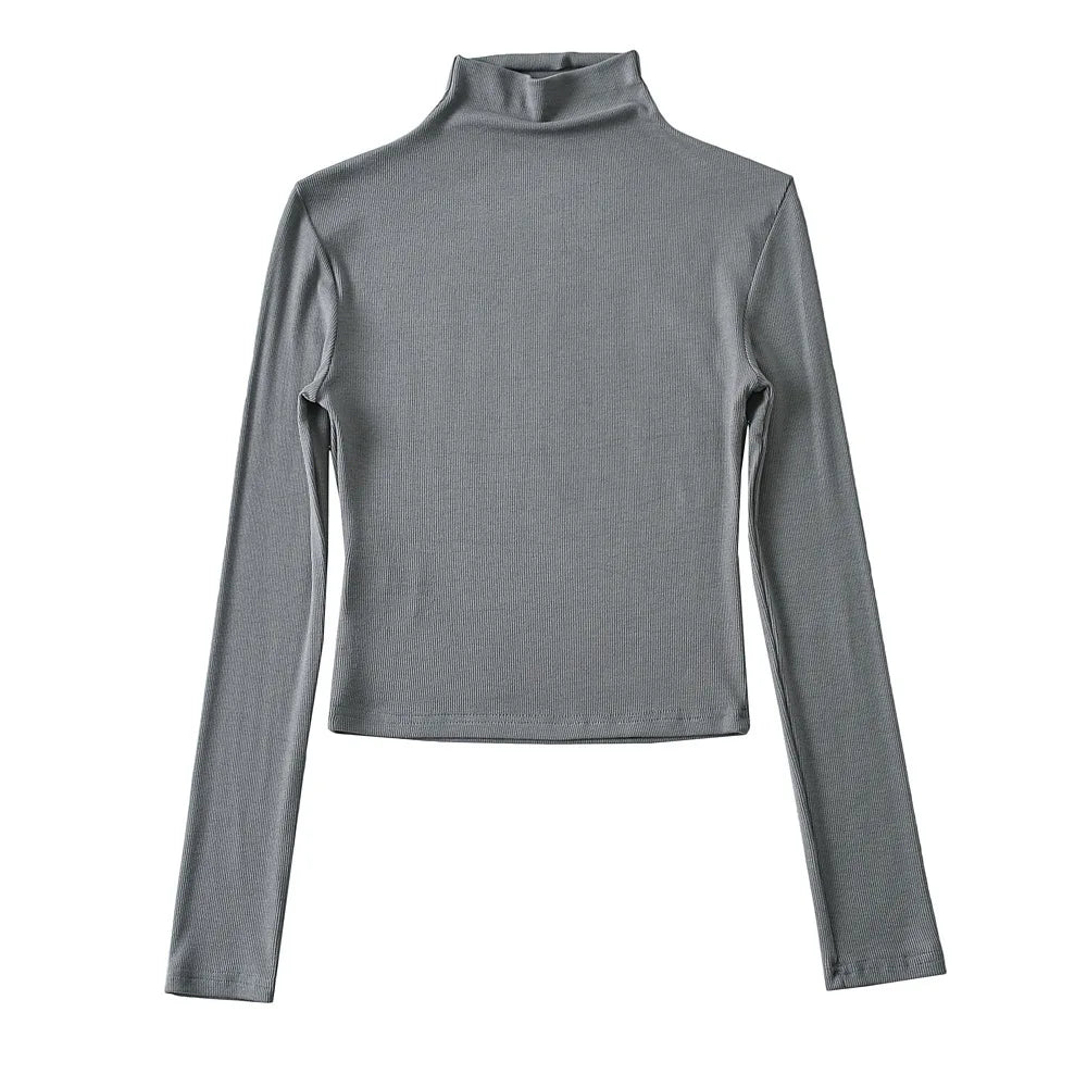 Long shirt with collar