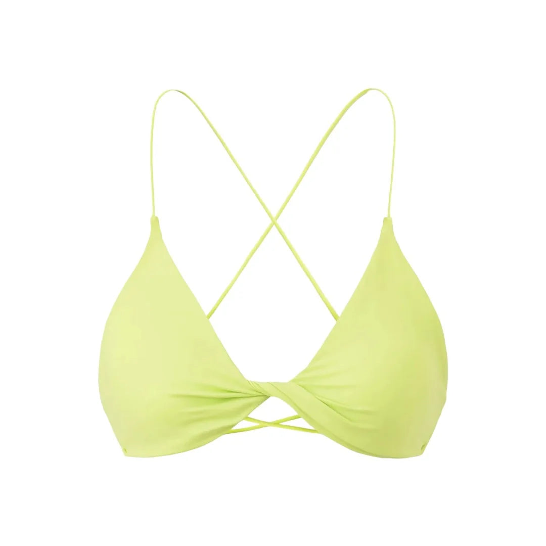 Twisted bikini top