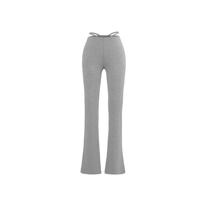 Expanding tights with elastic waist