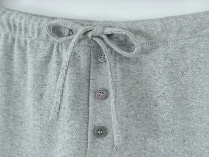 Gray aesthetic shorts