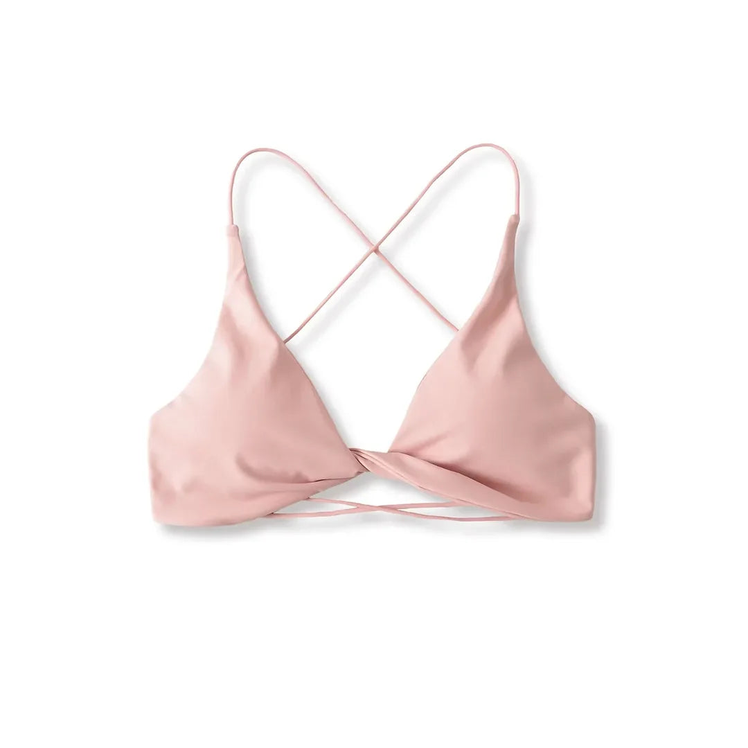 Twisted bikini top