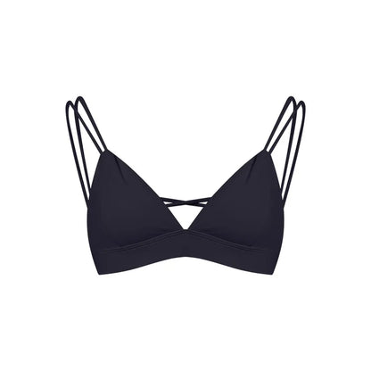 X-back triangle sports bra