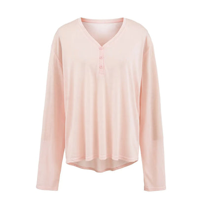 Long soft buttoned shirt