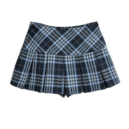 American plaid skirt