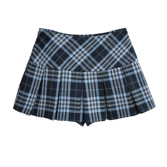 American plaid skirt