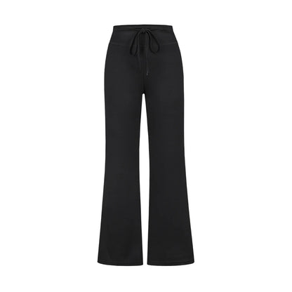 Soft high waisted straight pants