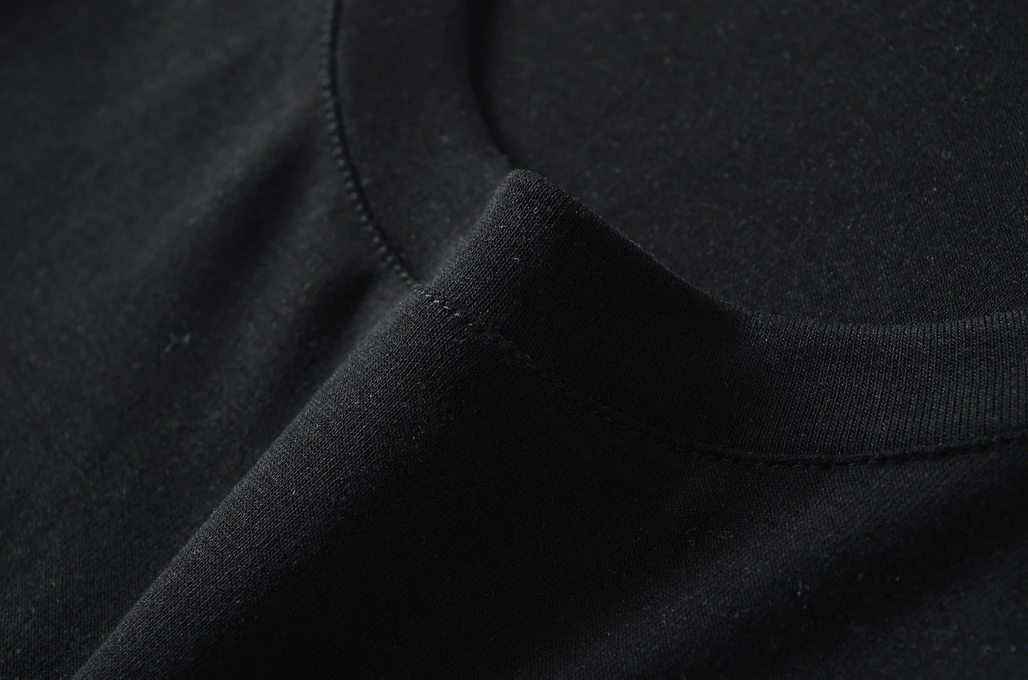 A soft long shirt with a round neckline