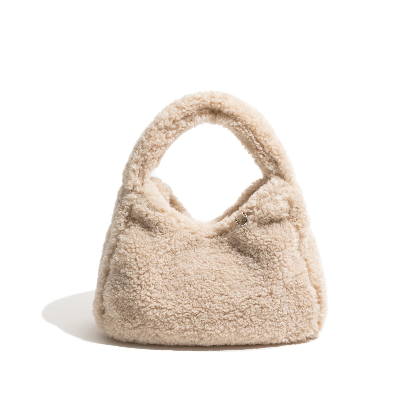Furry handbag