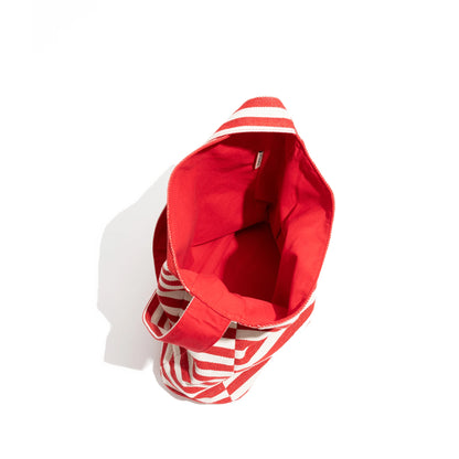 Basic striped bag