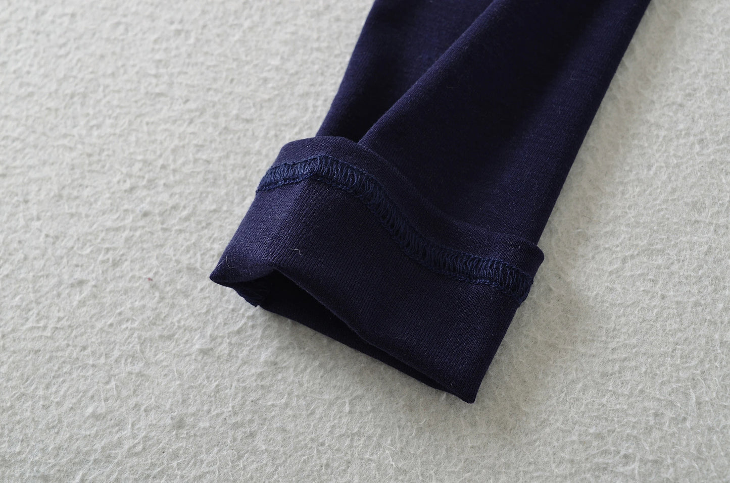 A soft long shirt with a round neckline