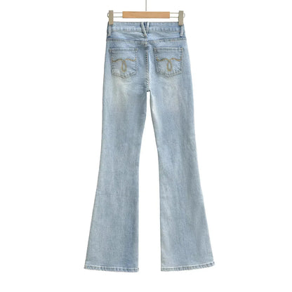 Basic flared jeans