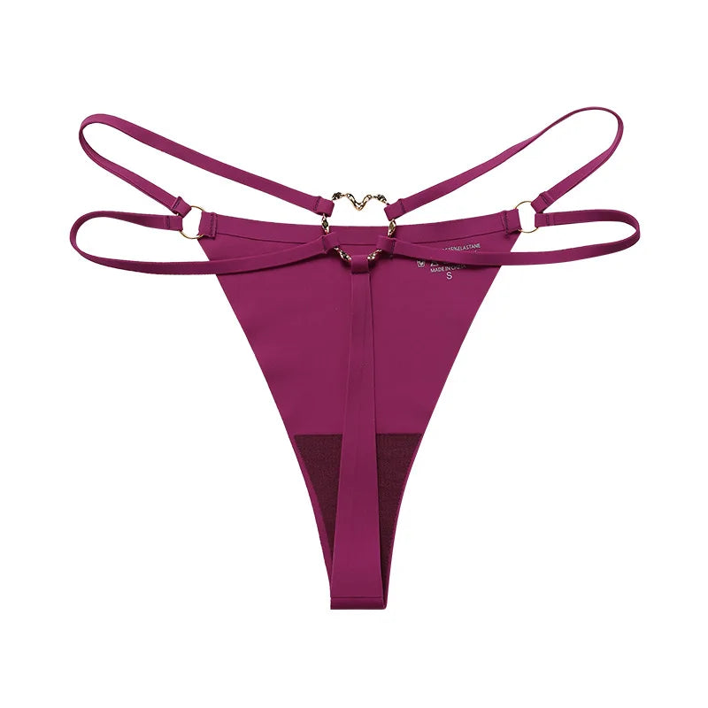 Sexy thong with back heart