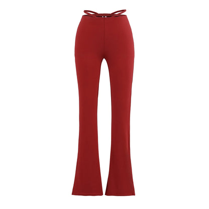 Expanding tights with elastic waist