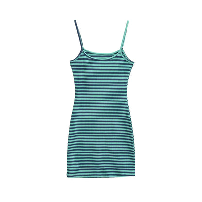 Basic striped dress