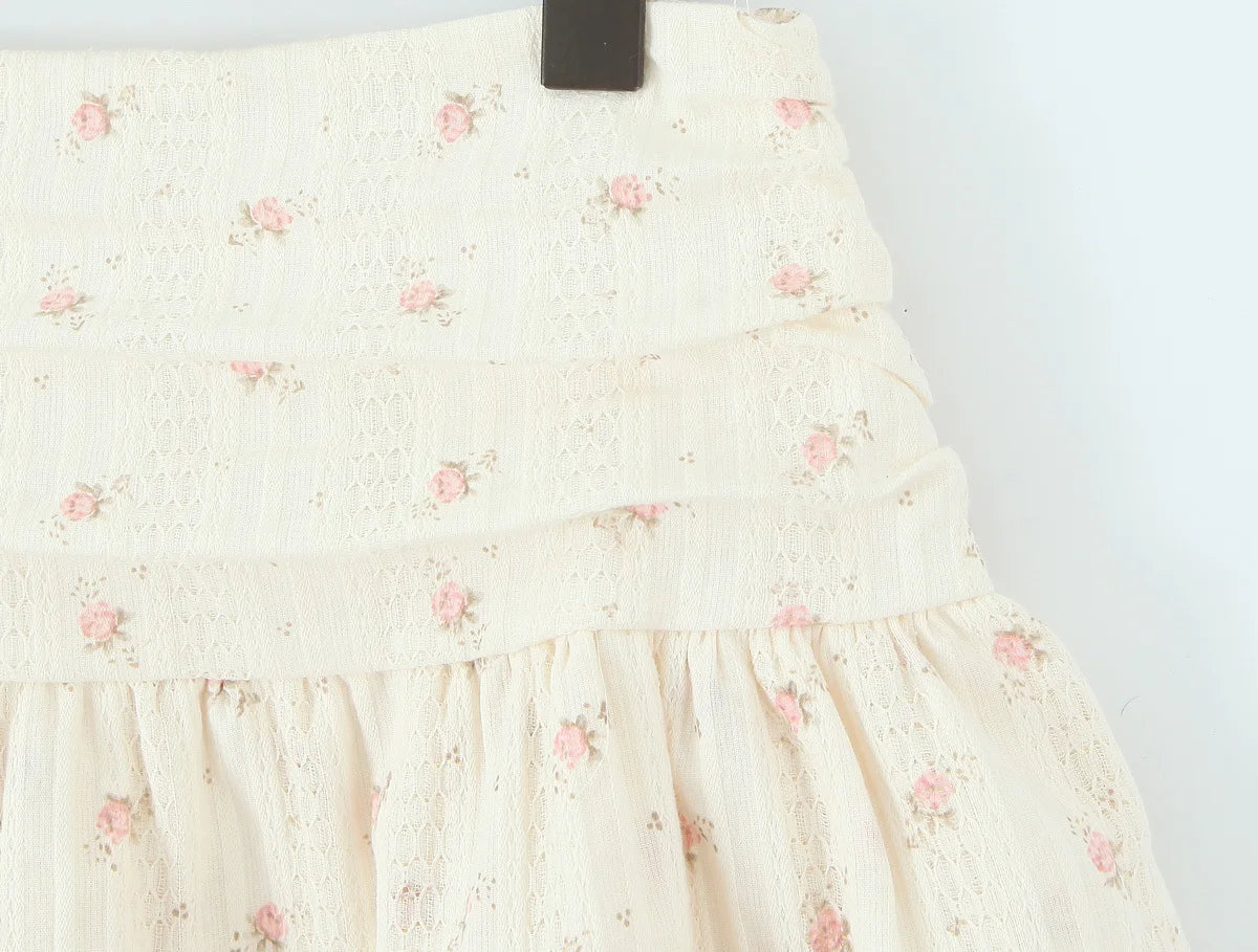 Aesthetic layered skirt
