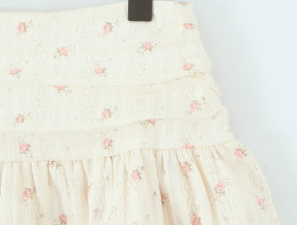 Aesthetic layered skirt