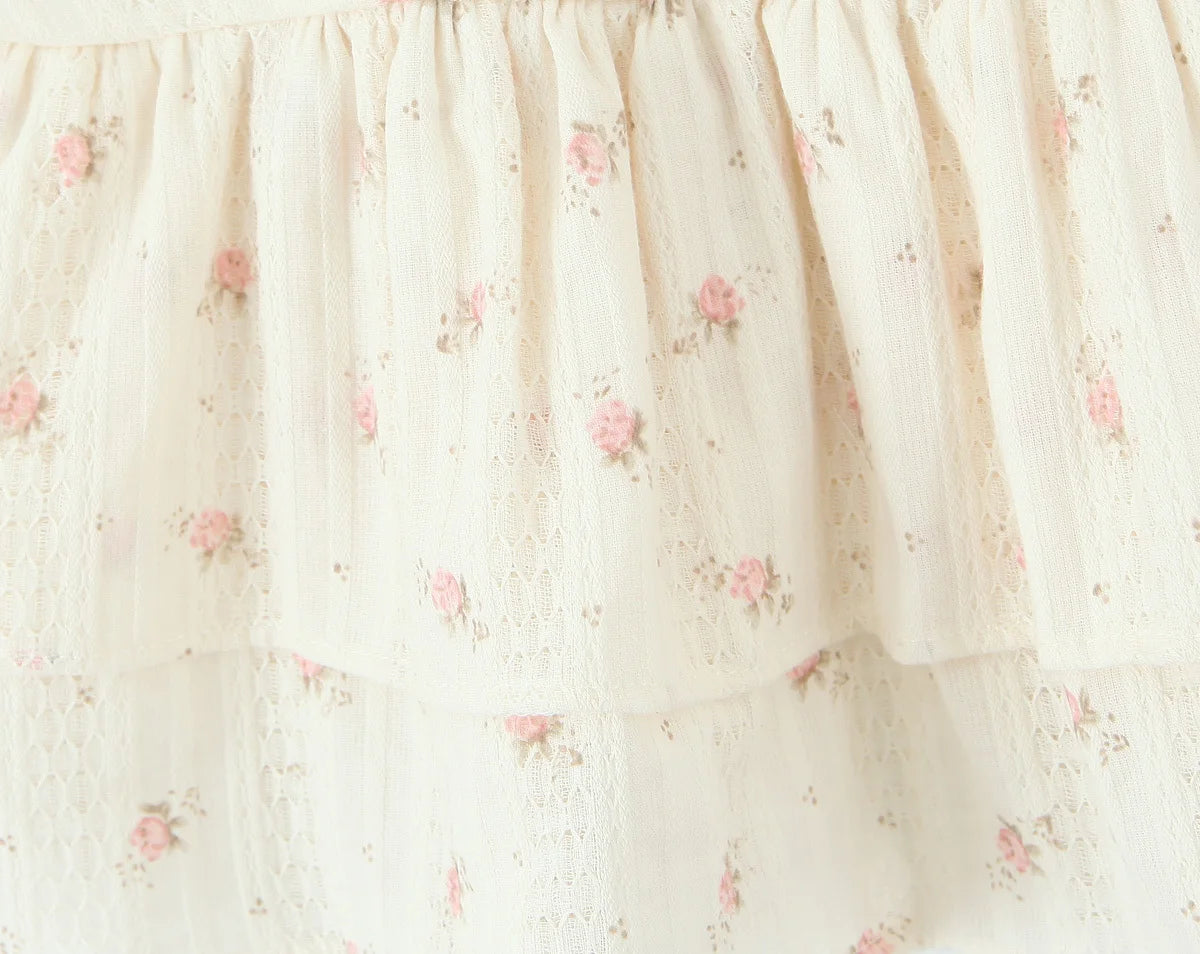 Aesthetic layered skirt