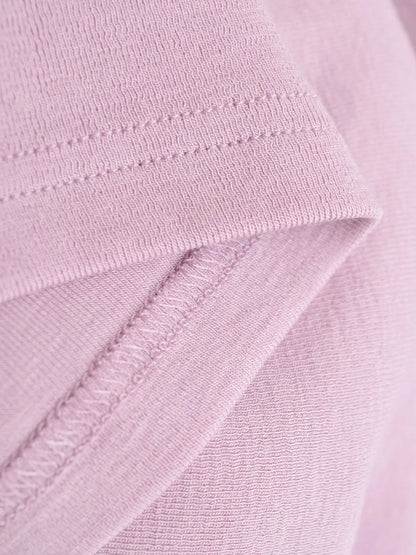 Half shoulder long shirt