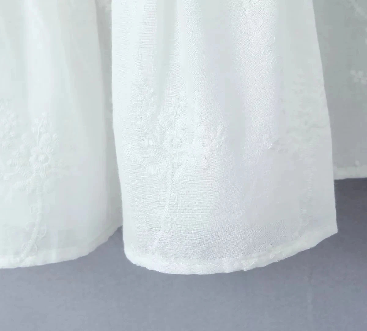 Aesthetic long lace skirt