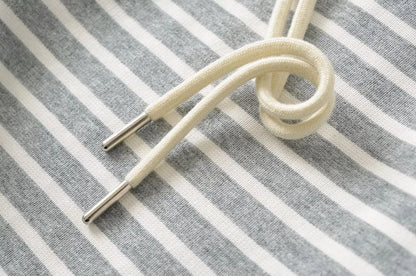 Soft flared striped pants
