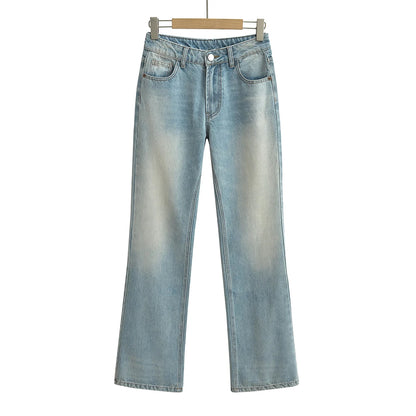 Basic straight jeans