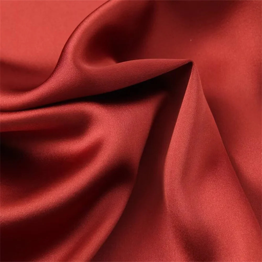 Classic satin triangle dress