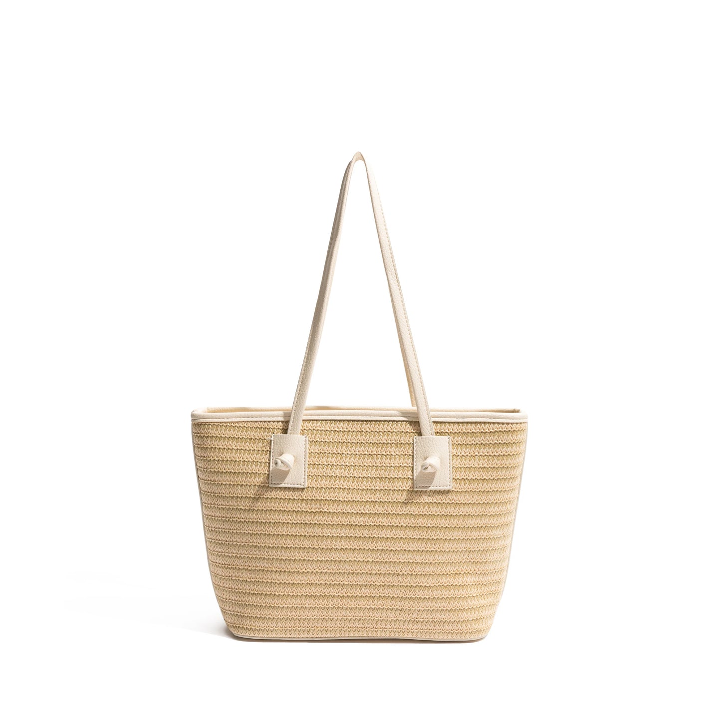 Straw tote bag