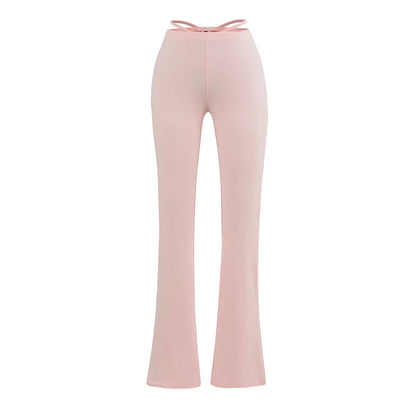Expanding tights with elastic waist