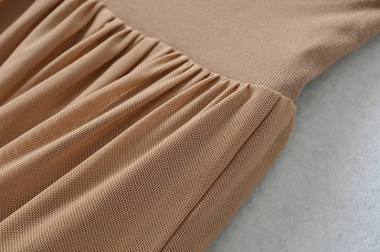 Skirt with mesh layers