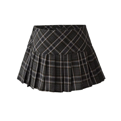 Plaid Mini Skirt