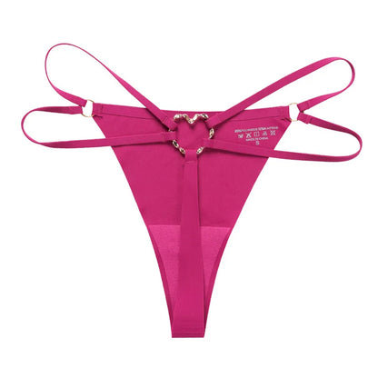 Sexy thong with back heart