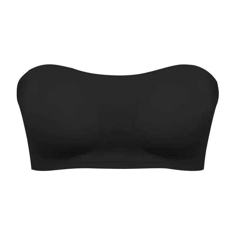 Seamless strapless bra