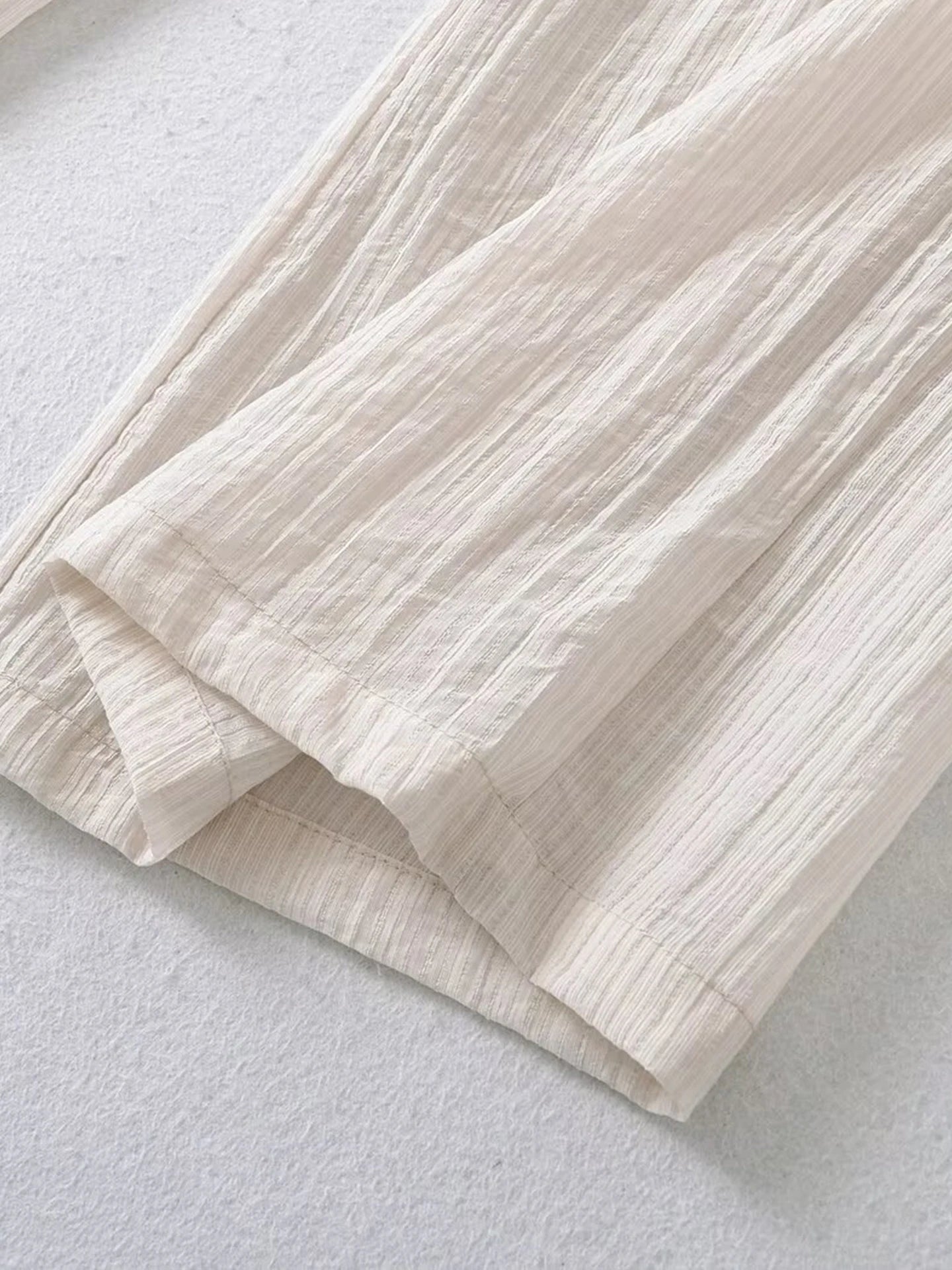 elegant tie pants