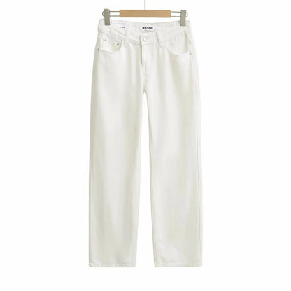 Basic low cut jeans