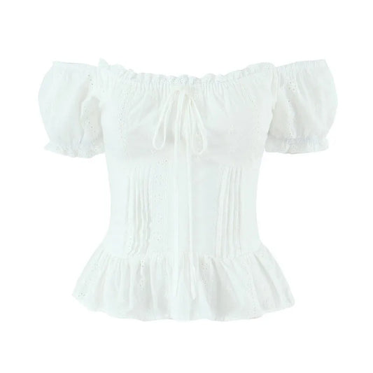 חולצת סטרפלס נסיכה