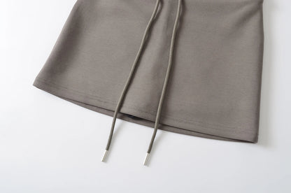 Basic sweat skirt