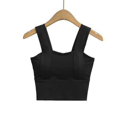 A supportive sports bra