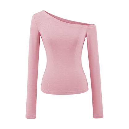 Half shoulder long shirt