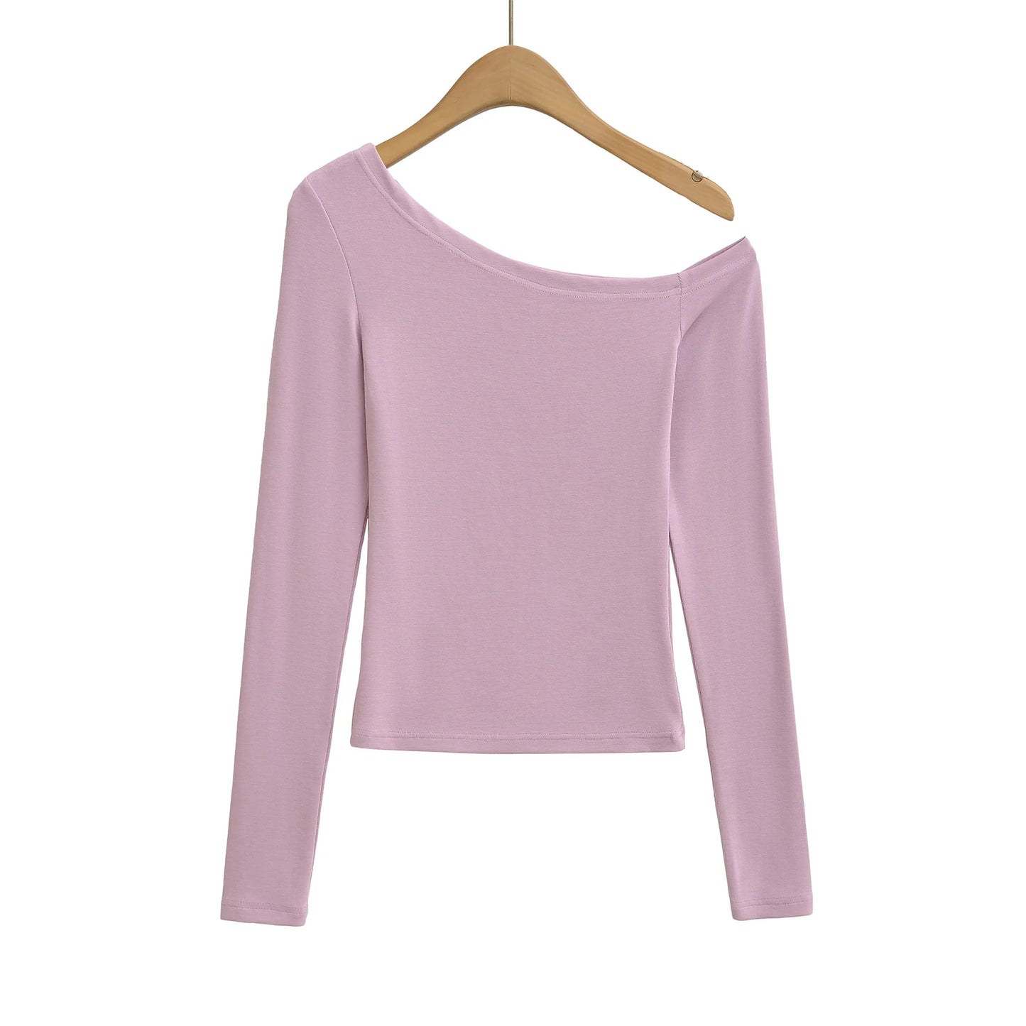 Half shoulder long shirt