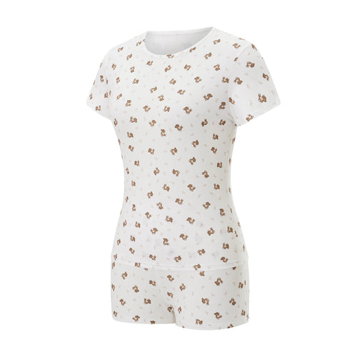 סט פיג׳מה דובים וסרטים קצרה