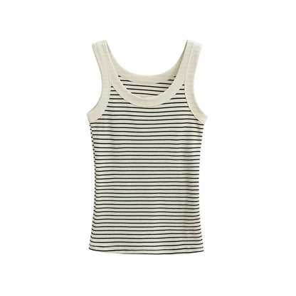 Basic striped tank top