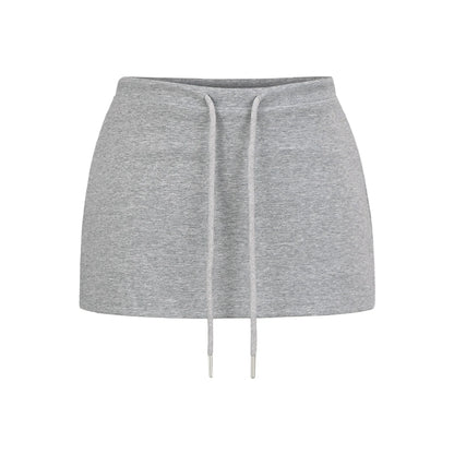 Basic sweat skirt