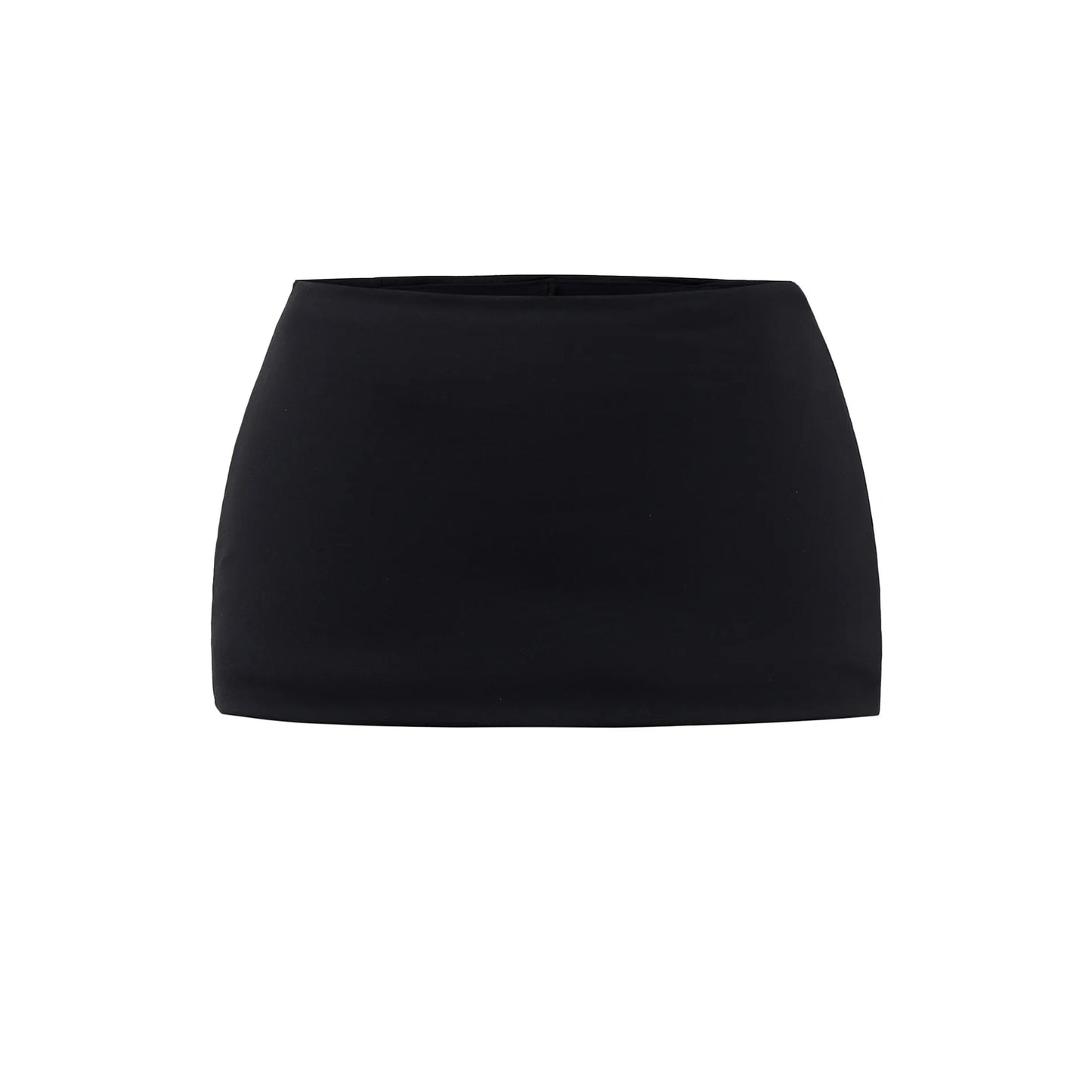 Micro elastic mini skirt