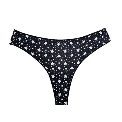 Seamless thong with a variety of illustrations